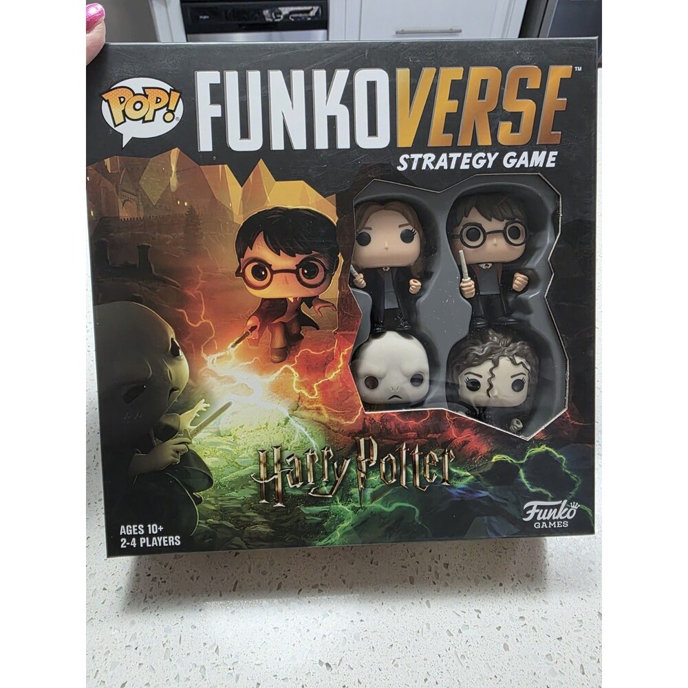 Funko Pop Harry Potter Funkoverse Strategy Game #100 Base Set Open Box, Complete